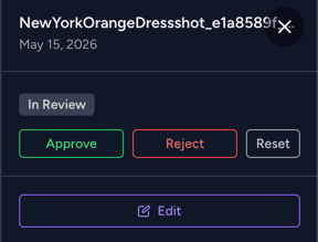 Approve or Reject the generated image