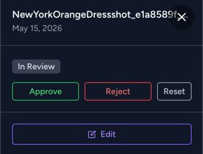 Approve or Reject the generated image