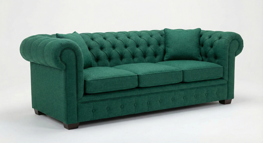 Green Chesterfield Sofa