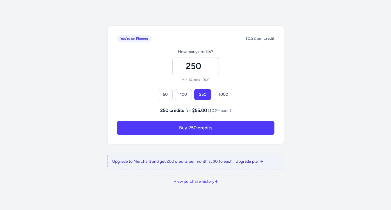 How to Top Up Your Credits in Vision