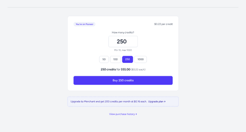 How to Top Up Your Credits in Vision
