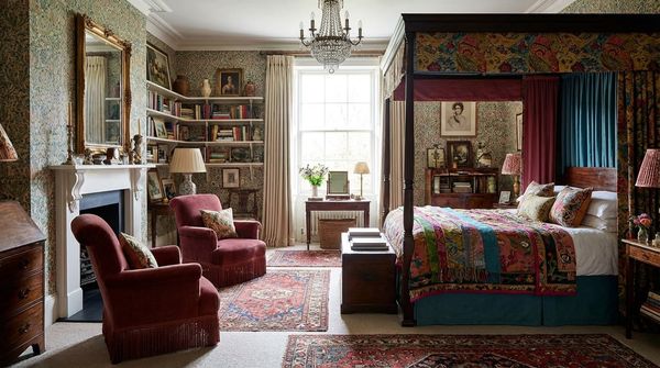 Maximalism bedroom