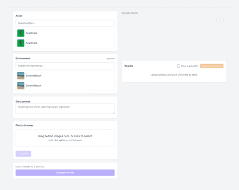 How to Swap the Person in a Product Image in Vision