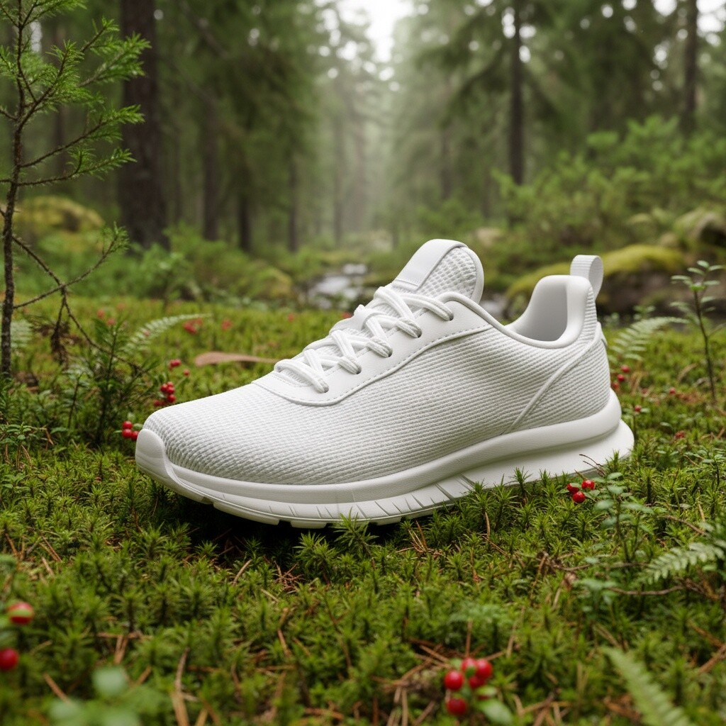 Sneaker in the Forest