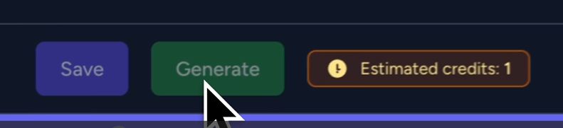 Generate button
