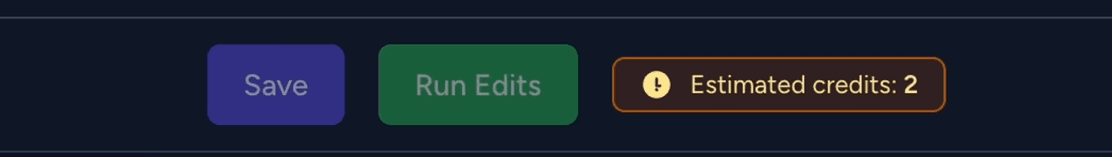 Save button