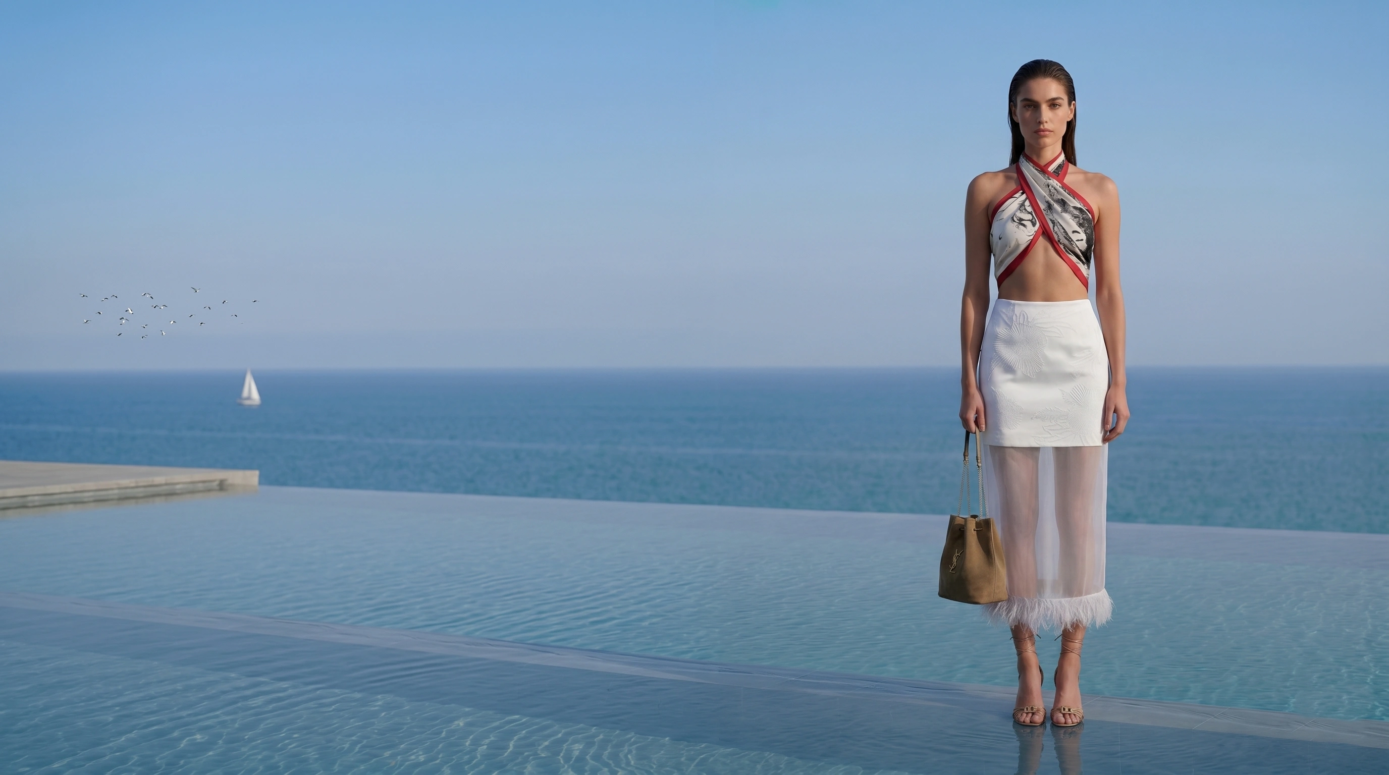AI-generated fashion model photography